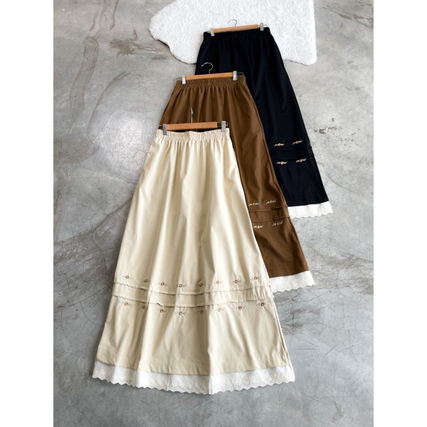 Qalisha Cotton Skirt